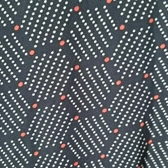 Harlyn ANTHROPOLOGIE WIDE-LEG Pants Geometric Pattern Side Zip Size 2 Black - Picture 14 of 16